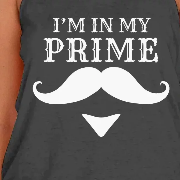 IM In My Prime Western Doc Holliday Cowboy Women's Knotted Racerback Tank