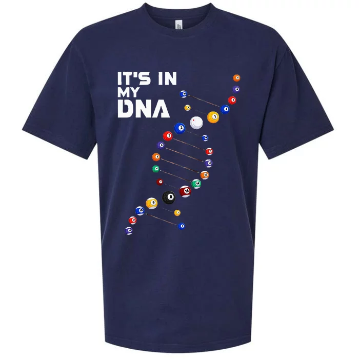 It's In My DNA Pool Billiard Sueded Cloud Jersey T-Shirt