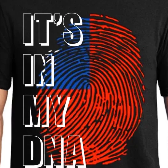 Its In My Dna Taiwan Flag Gift Pajama Set