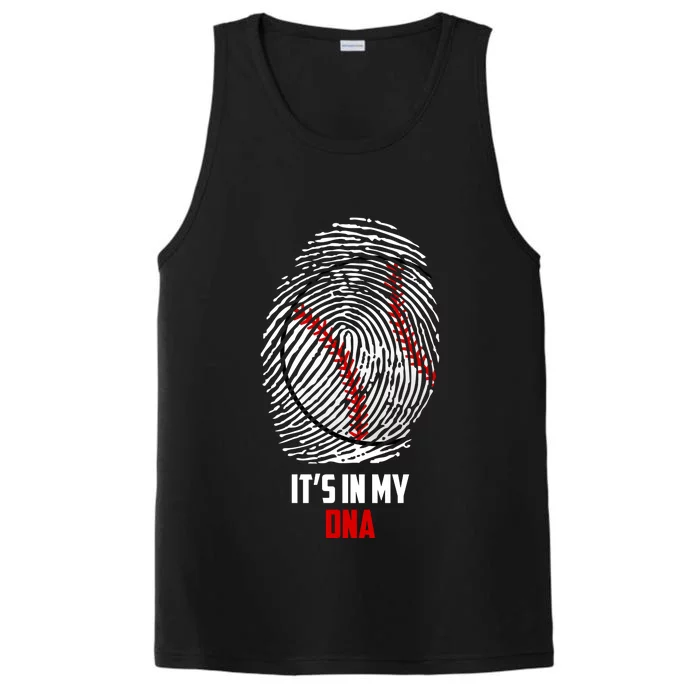 It's In My DNA Baseball Performance Tank