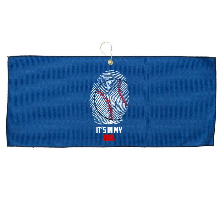 It's In My DNA Baseball Large Microfiber Waffle Golf Towel