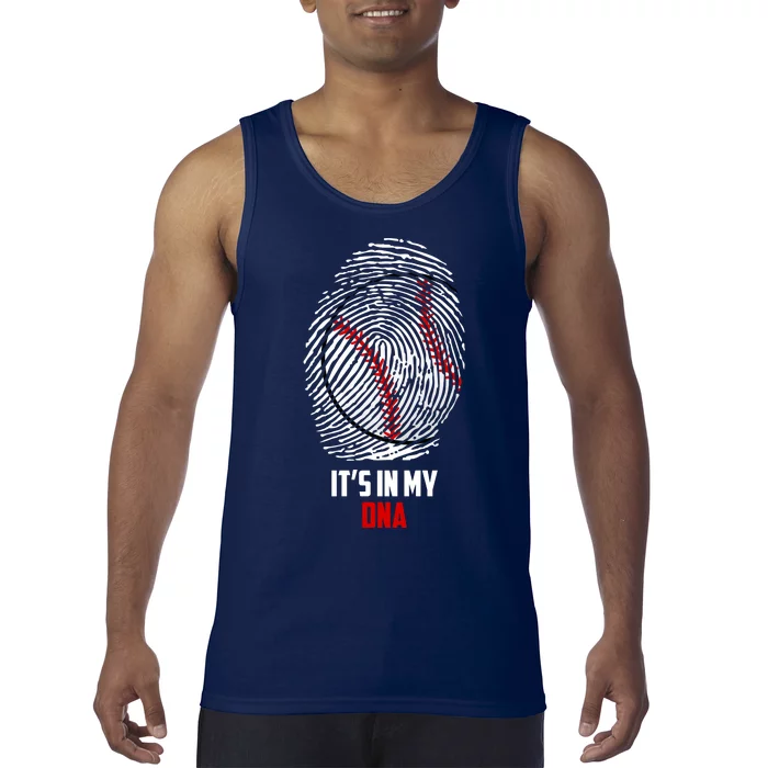 It's In My DNA Baseball Tank Top