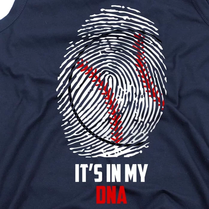 It's In My DNA Baseball Tank Top