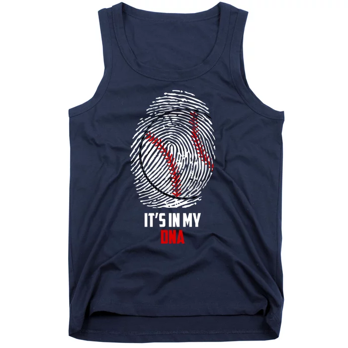 It's In My DNA Baseball Tank Top