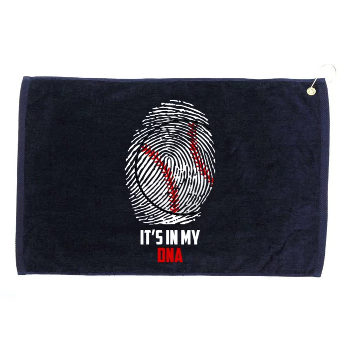 It's In My DNA Baseball Grommeted Golf Towel