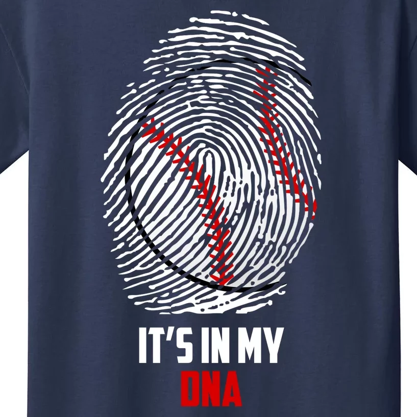 It's In My DNA Baseball Kids T-Shirt