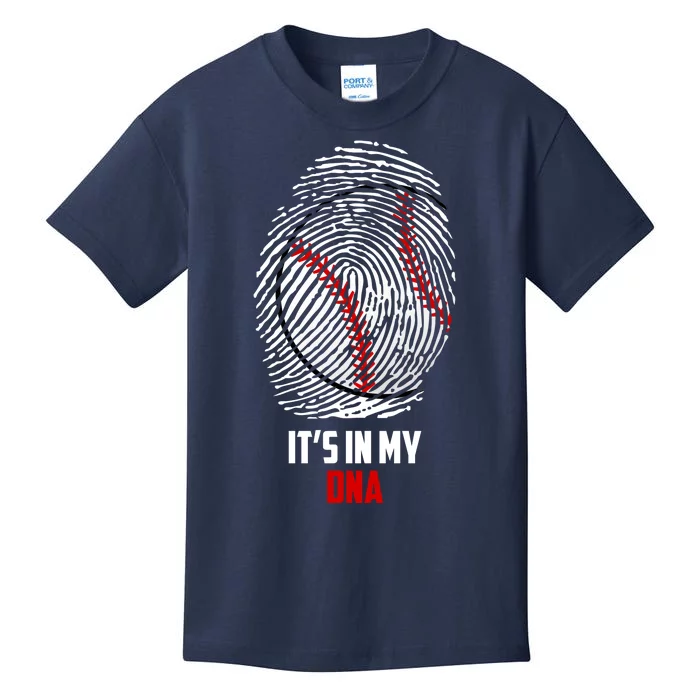 It's In My DNA Baseball Kids T-Shirt