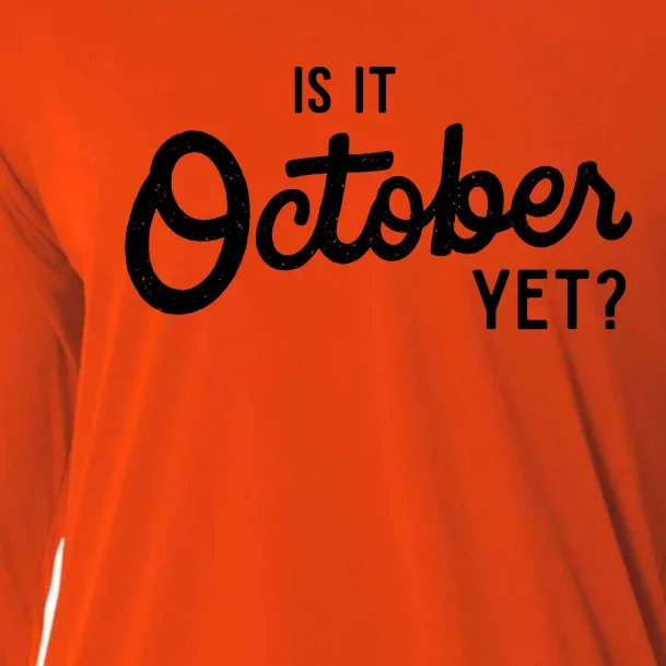 Is It October Yet Cooling Performance Long Sleeve Crew