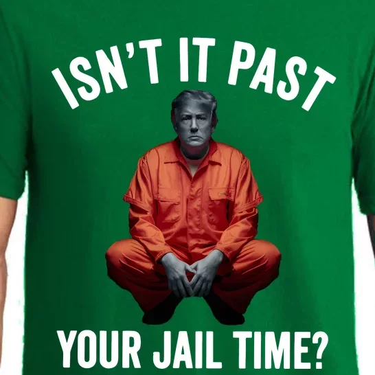 Isn’T It Past Your Jail Time Funny Saying Pajama Set