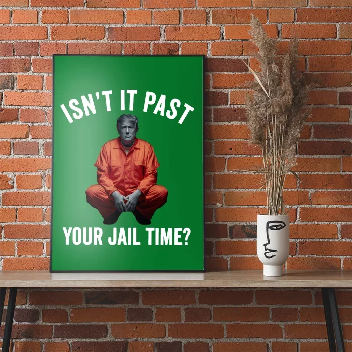 Isn’T It Past Your Jail Time Funny Saying Poster