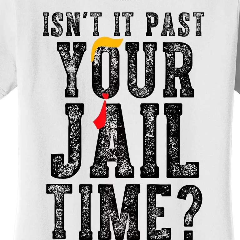 IsnT It Past Your Jail Time? Funny Sarcastic Quote Women's T-Shirt