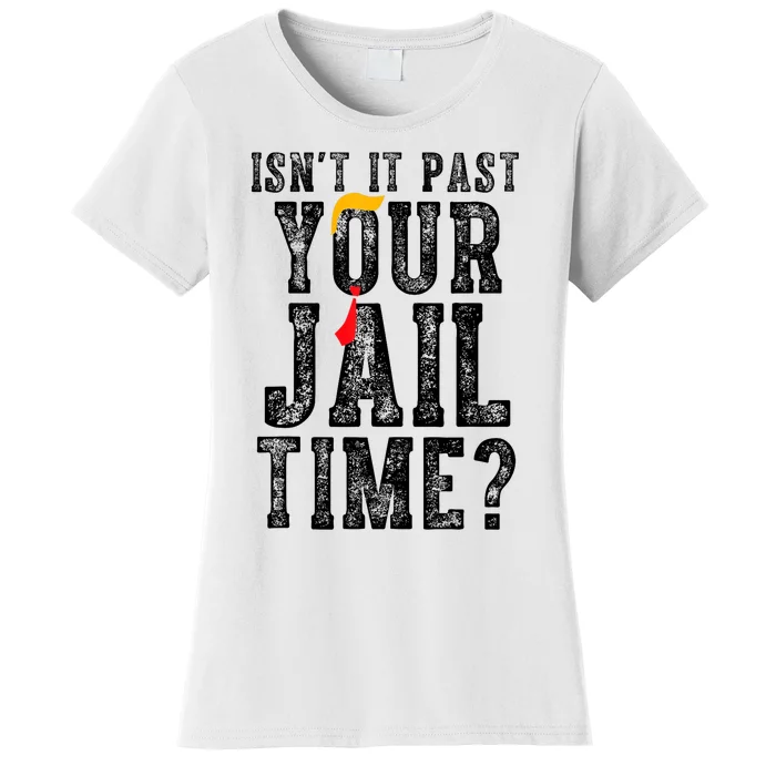 IsnT It Past Your Jail Time? Funny Sarcastic Quote Women's T-Shirt