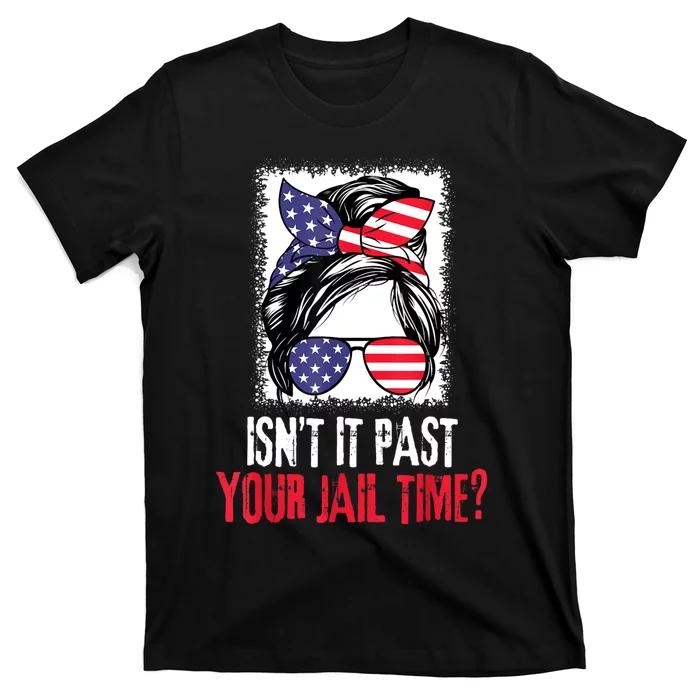 IsnT It Past Your Jail Time? Funny Sarcastic Quote T-Shirt