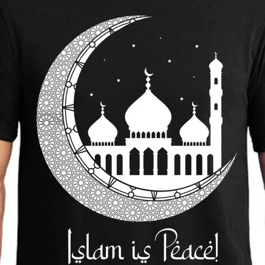 Islam Is Peace Islamic Mosque Ramadan Temple Muslim Religion Cute Gift Pajama Set