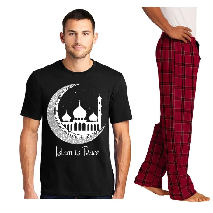 Islam Is Peace Islamic Mosque Ramadan Temple Muslim Religion Cute Gift Pajama Set