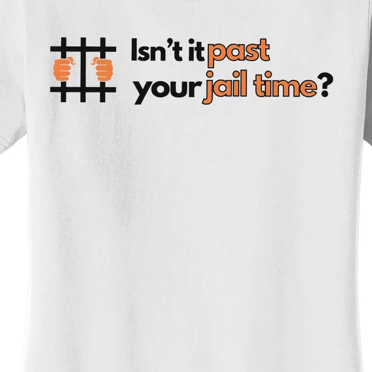 Isnt It Past Your Jail Time Anti Trump Oscars Women's T-Shirt