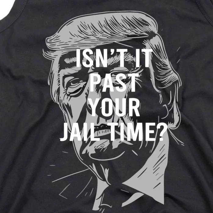 Isn’T It Past Your Jail Time Funny Saying Tank Top