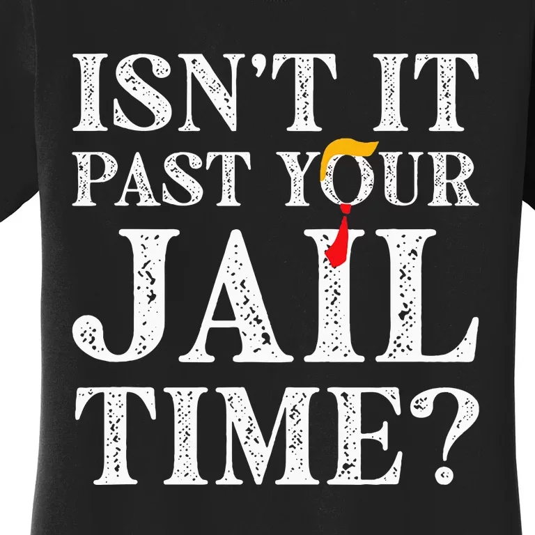 Isn’T It Past Your Jail Time Funny Women's T-Shirt