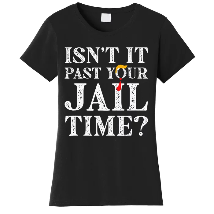 Isn’T It Past Your Jail Time Funny Women's T-Shirt