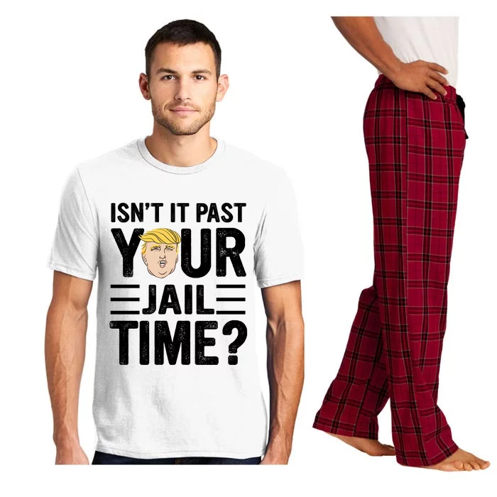 Isn’T It Past Your Jail Time Funny Saying Joke Humour Pajama Set