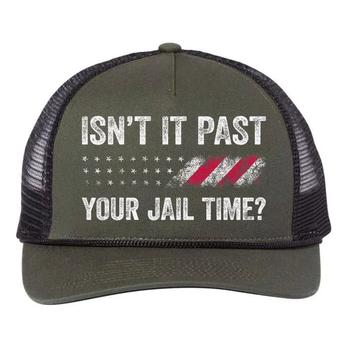 IsnT It Past Your Jail Time? Retro Rope Trucker Hat Cap