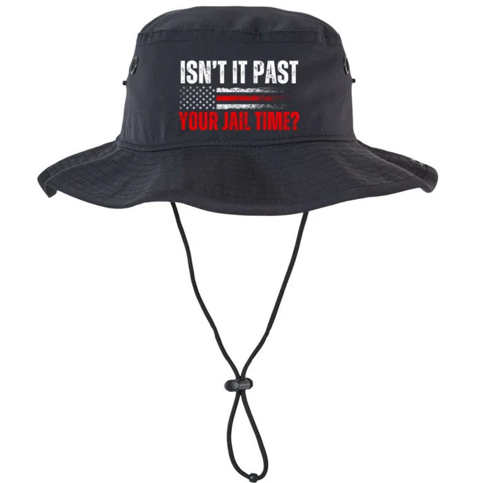 IsnT It Past Your Jail Time Funny Trump Saying Legacy Cool Fit Booney Bucket Hat