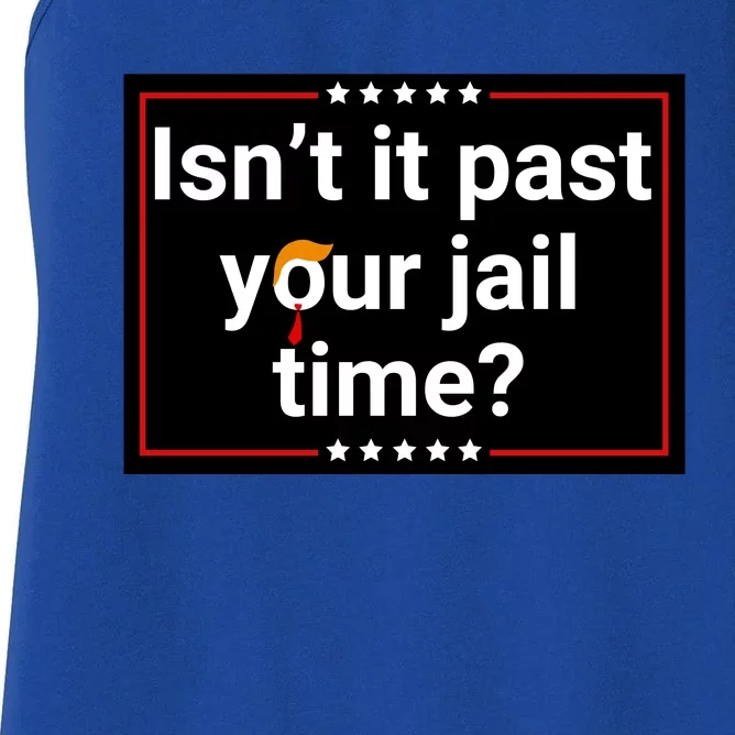 IsnT It Past Your Jail Time Women's Racerback Tank