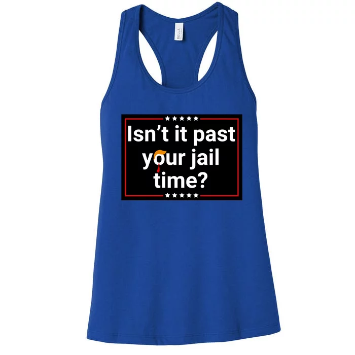 IsnT It Past Your Jail Time Women's Racerback Tank