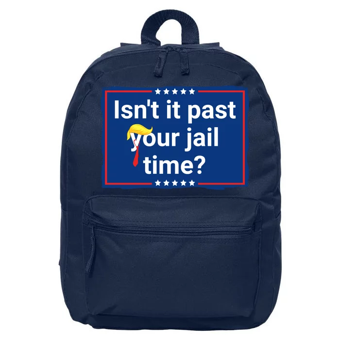 Isnt It Past Your Jail Time 16 in Basic Backpack