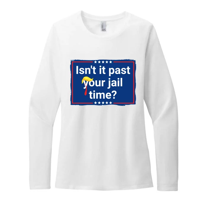 Isnt It Past Your Jail Time Womens CVC Long Sleeve Shirt