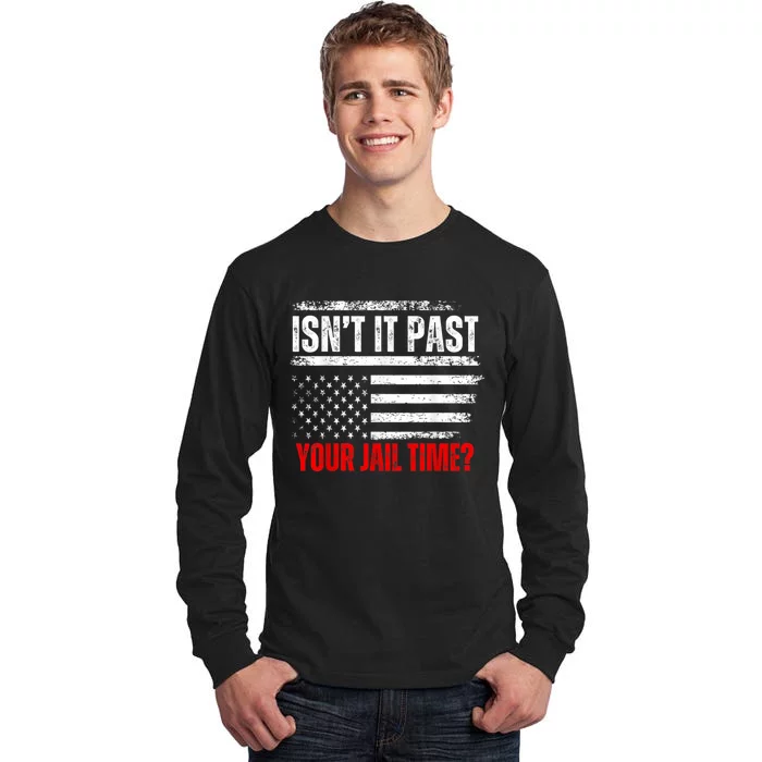 IsnT It Past Your Jail Time Funny Prisoner Tall Long Sleeve T-Shirt