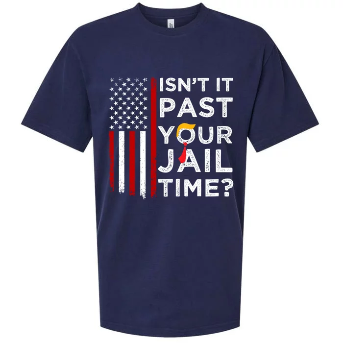 IsnT It Past Your Jail Time Sueded Cloud Jersey T-Shirt