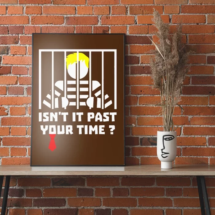 IsnT It Past Your Jail Time Funny Prison Humor Poster