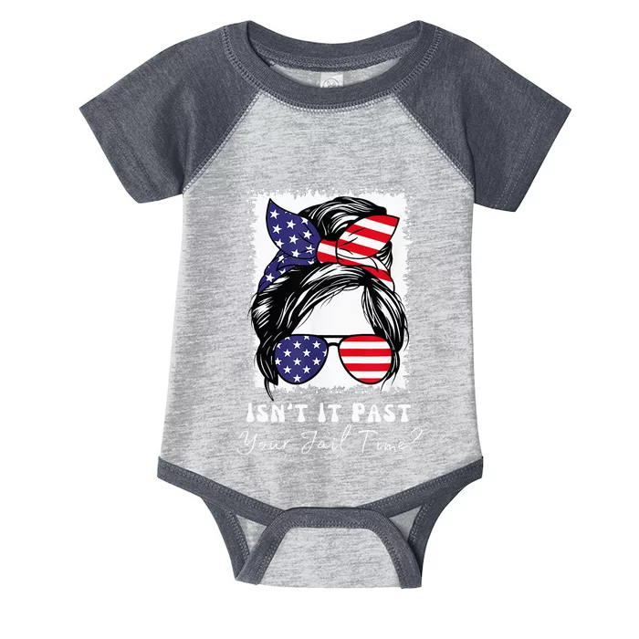 IsnT It Past Your Jail Time Funny Infant Baby Jersey Bodysuit