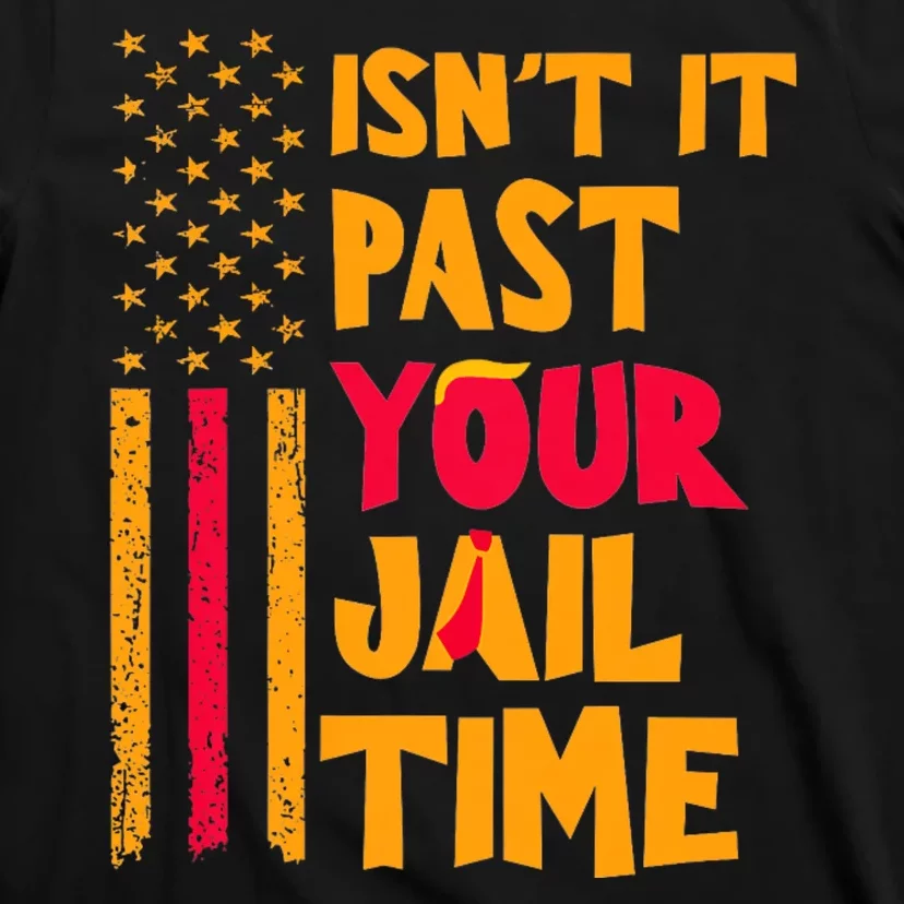 IsnT It Past Your Jail Time? Funny Sarcastic Quote T-Shirt