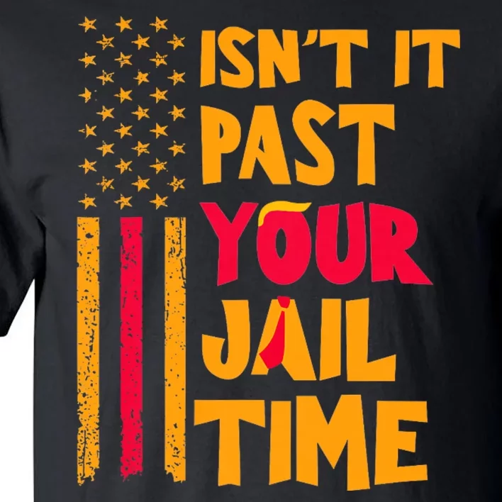 IsnT It Past Your Jail Time? Funny Sarcastic Quote Tall T-Shirt