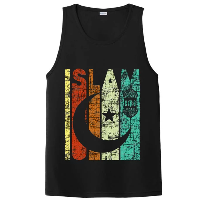 Islam Islamic Religion Allah Muslim Ramadan Arabic Performance Tank