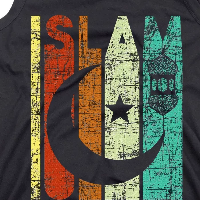 Islam Islamic Religion Allah Muslim Ramadan Arabic Tank Top