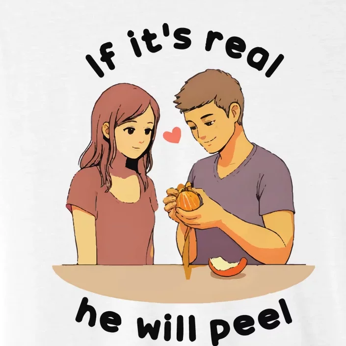 If It’S Real He Will Peel ChromaSoft Performance T-Shirt