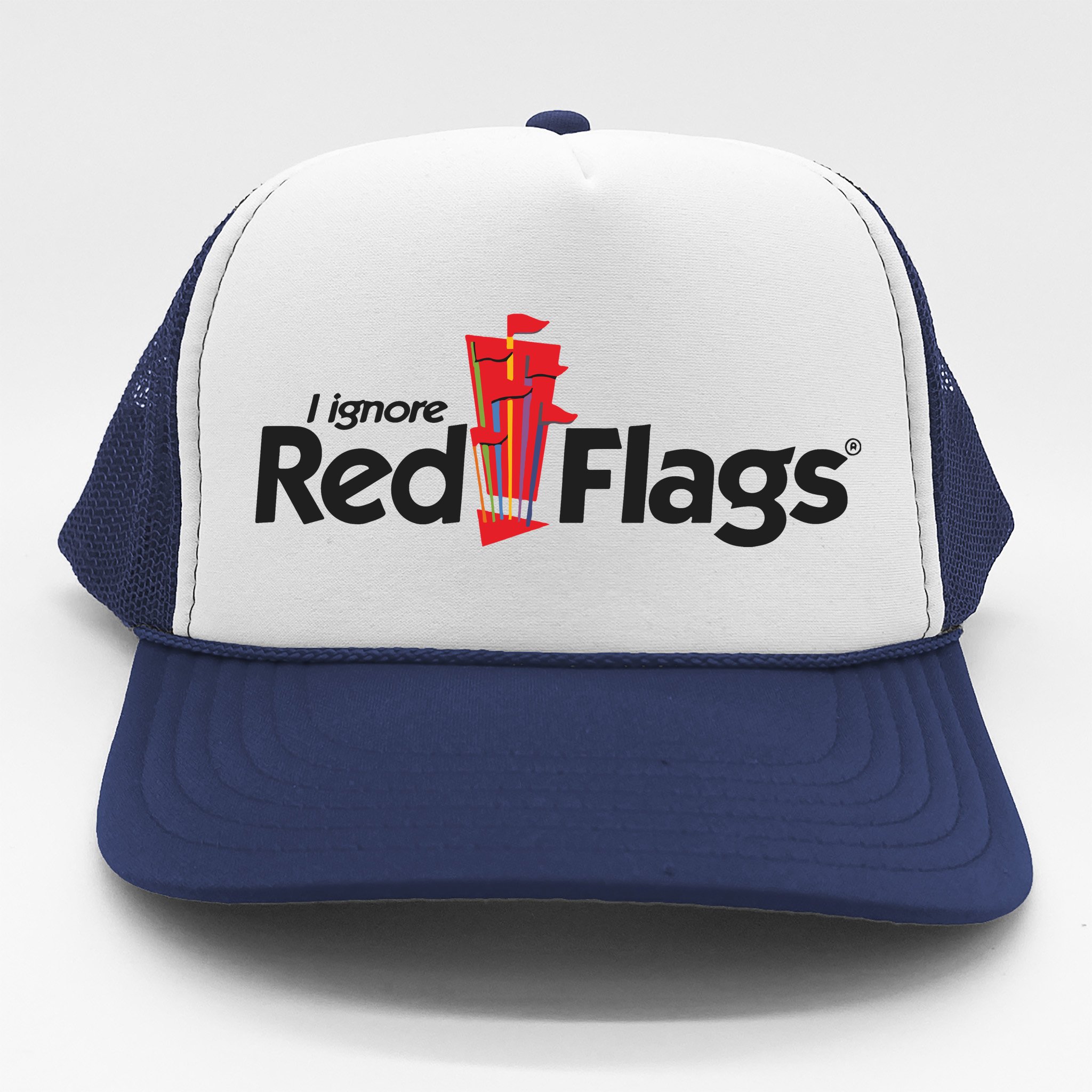 Red Flags How Many More Do You Need Trucker Hat