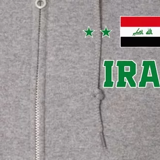 Iraq Full Zip Hoodie