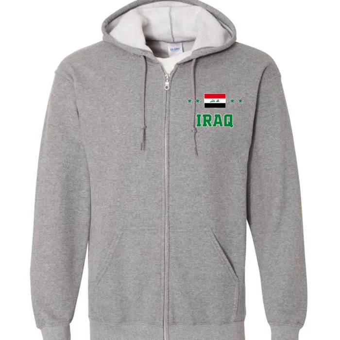 Iraq Full Zip Hoodie