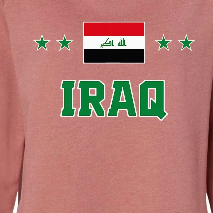 Iraq Womens California Wash Sweatshirt