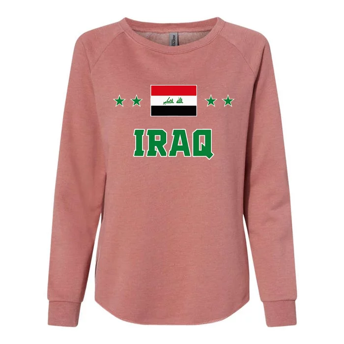 Iraq Womens California Wash Sweatshirt