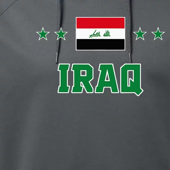 Iraq Performance Fleece Hoodie