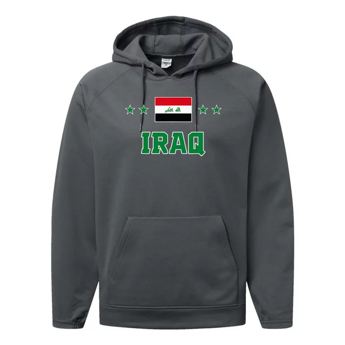 Iraq Performance Fleece Hoodie