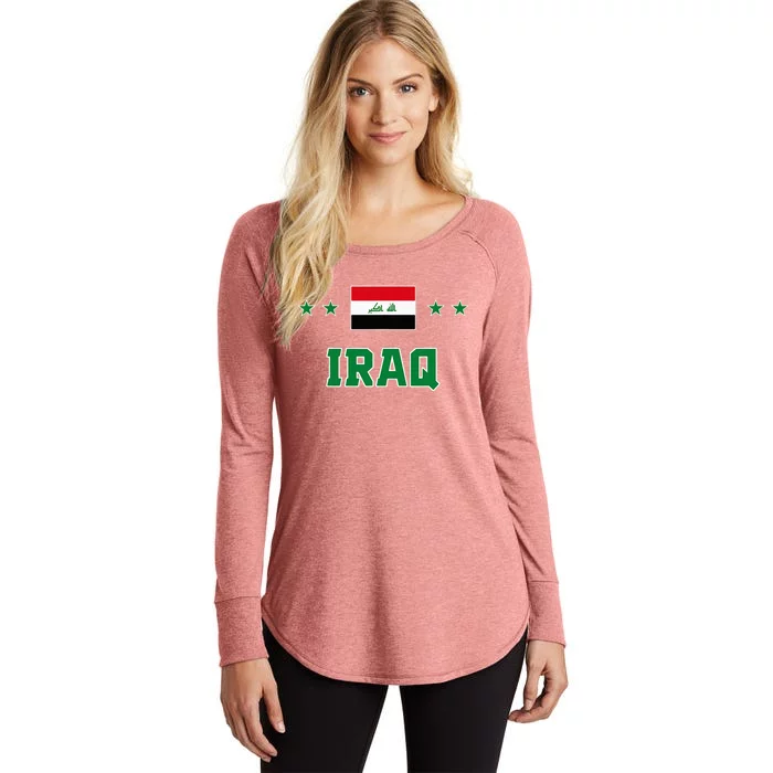 Iraq Women's Perfect Tri Tunic Long Sleeve Shirt