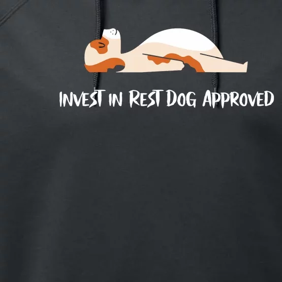 Invest In Rest Dog Approved Performance Fleece Hoodie