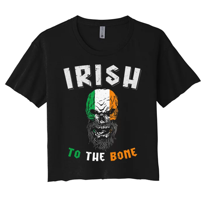 Ireland Irish Roots Irish Heritage Women's Crop Top Tee