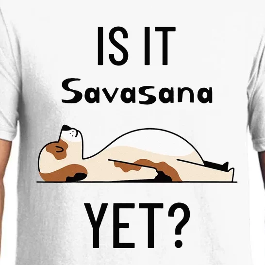 Is It Savasana Yet Yoga Dog Pajama Set